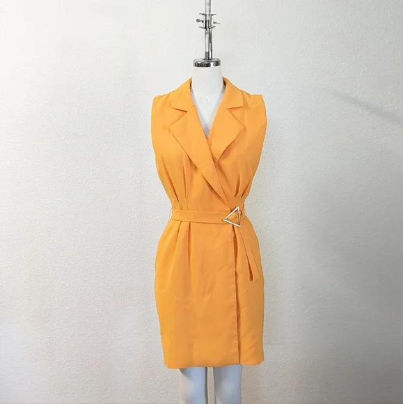 preppy orange dress Live Casually Midi Dress